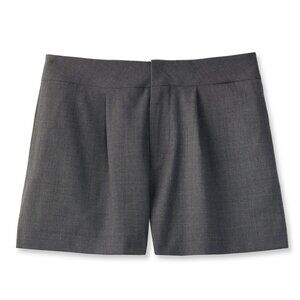 Outerknown Parker Wool Shorts in Grey Melange